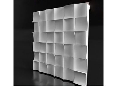 Панель 3D гипсовая Chip new