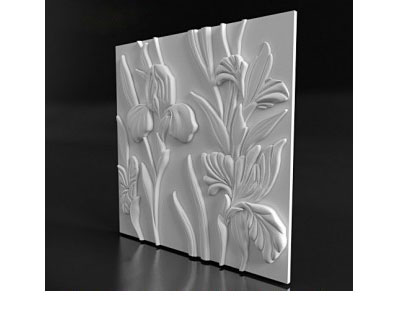 Панель 3D гипсовая Azaleas new