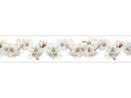 Фартук для кухни Цветы вишни (3D фотопечать)