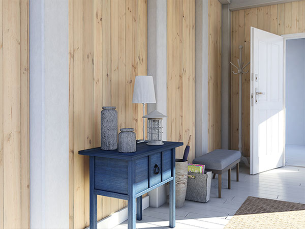 Панели ПВХ VOX Пино в интерьере