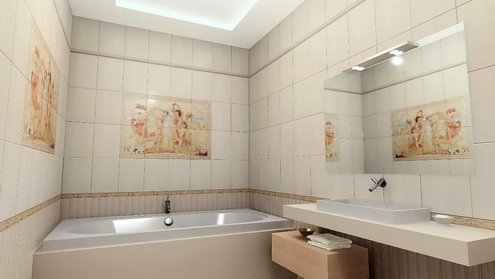 Панели ПВХ Юник Эксклюзив Флоренция в интерьере