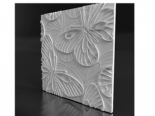 Панель 3D гипсовая Butterfly new