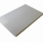 Панель ПВХ белая глянцевая 3000х250 мм