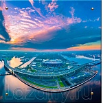 Защитное стекло Панорама для кухни