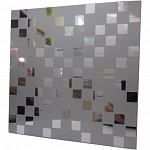 Кассета для потолка Cesal B46 Мозайка Серебряная