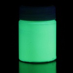 Краска люминесцентная для наружных работ белая / бирюзовая