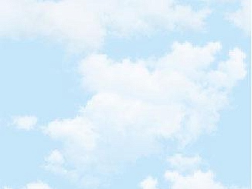 Потолочная панель ПВХ Облака Стиль