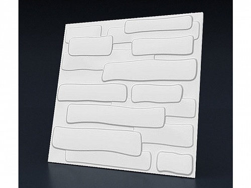 Панель 3D гипсовая Брик