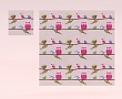 Панель 3D гипсовая Пташки