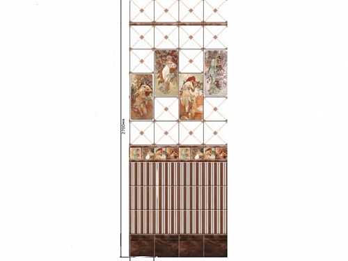 Панели ПВХ Unique Времена Года (узор)