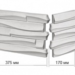 Угловой элемент Верона 01 (375мм)