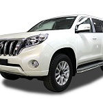 Пороги (окантовка штатного порога, под порог) d-53 LC Prado 150 "13-