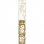 Панель ПВХ с фризом Барон коричневый