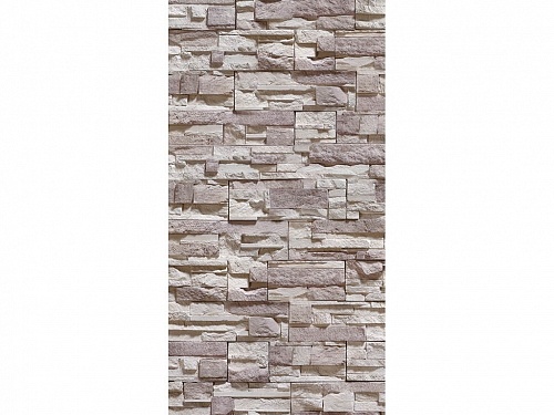 Панель ПВХ Камень серый