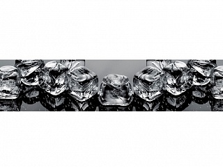 Фартук МДФ Льдинки