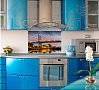 Защитное стекло Мост через Ист - Ривер для кухни