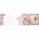 Фартук МДФ Бутоны