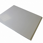 Панель ПВХ белая глянцевая 3000х500 мм