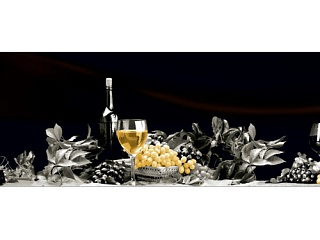 Фартук МДФ Янтарное вино