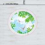 Потолочная панель ПВХ Novita Голуби