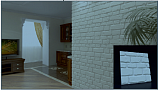 Панель 3D гипсовая Старый камень крупный
