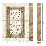 Влагостойкий 3D пол Райские птицы