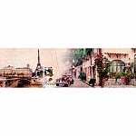 Фартук глянцевый МДФ Париж 2