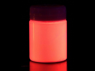 Краска люминесцентная для наружных работ розовая / оранжевая