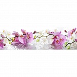 Фартук глянцевый МДФ Цветы 6