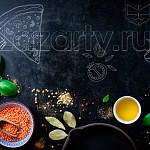 Защитное стекло Пицца для кухни