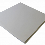 Панель ПВХ белая матовая 3000х375 мм