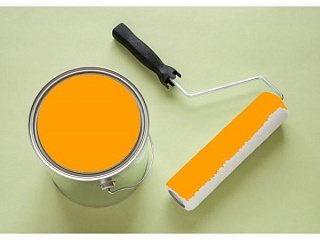 Краска светоотражающая по ткани оранжевая