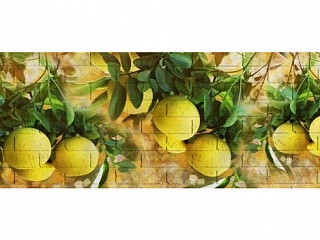 Фартук МДФ Свити с тиснением под кирпич