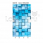 Потолочная панель ПВХ Панда Куб (рисунок 2)