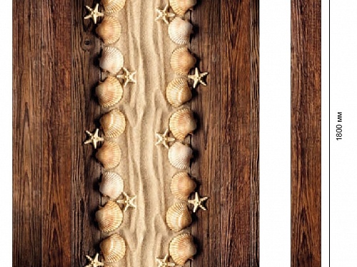 Влагостойкий 3D пол Шелл