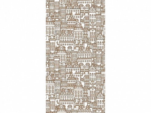 Панель ПВХ Домики