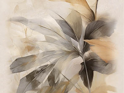 Панель ПВХ Панда Соната (узор Листья) из 4-х штук