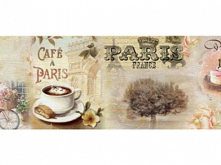 Фартук МДФ Тур-де-Франс с тиснением под дерево