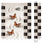 Влагостойкий 3D пол Бабочки