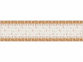 Фартук МДФ Керамика Васильки