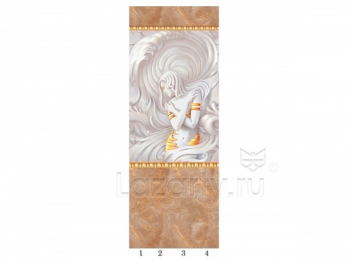 Панель ПВХ Панда Каменная княжна (рисунок 1)