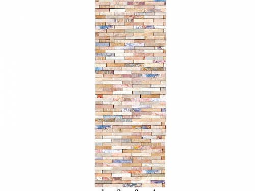 Панель ПВХ Панда Каскад (добор 1)