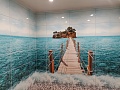 Панель ПВХ Панда Море (рисунок Мост)