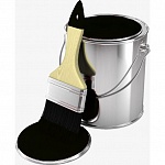 Дорожная краска чёрная