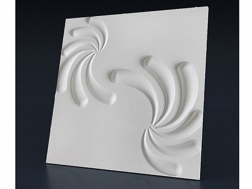 Панель 3D гипсовая Ресси