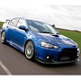 Пороги для Mitsubishi Lancer 10 RPM Тюнинг Митсубиси Х, покраска установка, фото.