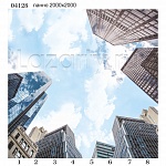 Потолочная панель ПВХ Панда Небоскреб (рисунок 1)