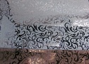 Плитка зеркальная треугольная бронзовая Алладин
